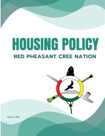 Cover of the signed Housing Policy, approved March 27, 2026